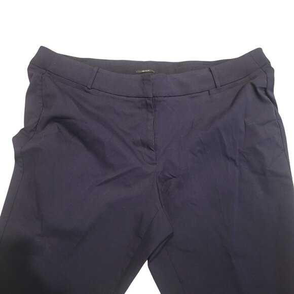 Lane Bryant The Allie Stretch Navy Dress Pants 26R Career business casual forma - Picture 2 of 4